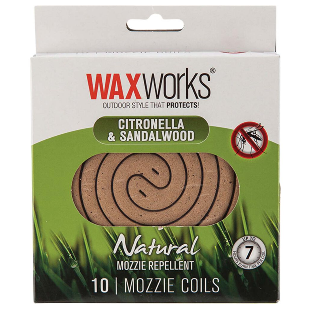 Waxworks Citronella And Sandalwood Mozzie Coils