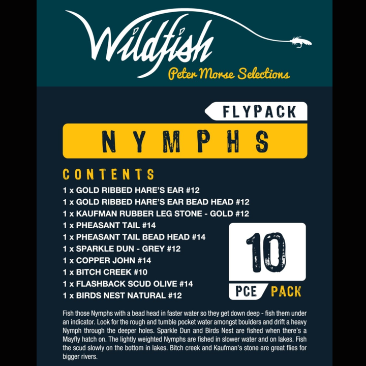 Wildfish Nymphs Fly Pack