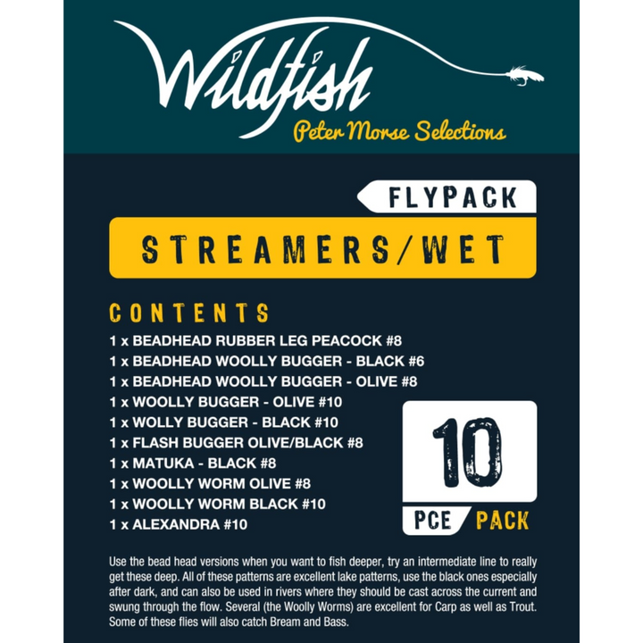 Wildfish Streamer Fly Pack