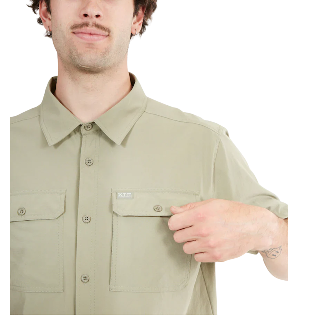 XTM Mens Dunkeld Hike Short-Sleeve Shirt