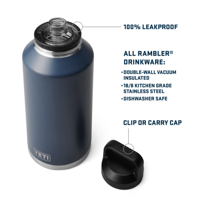 Yeti Rambler Bottle 64oz With Chug Cap