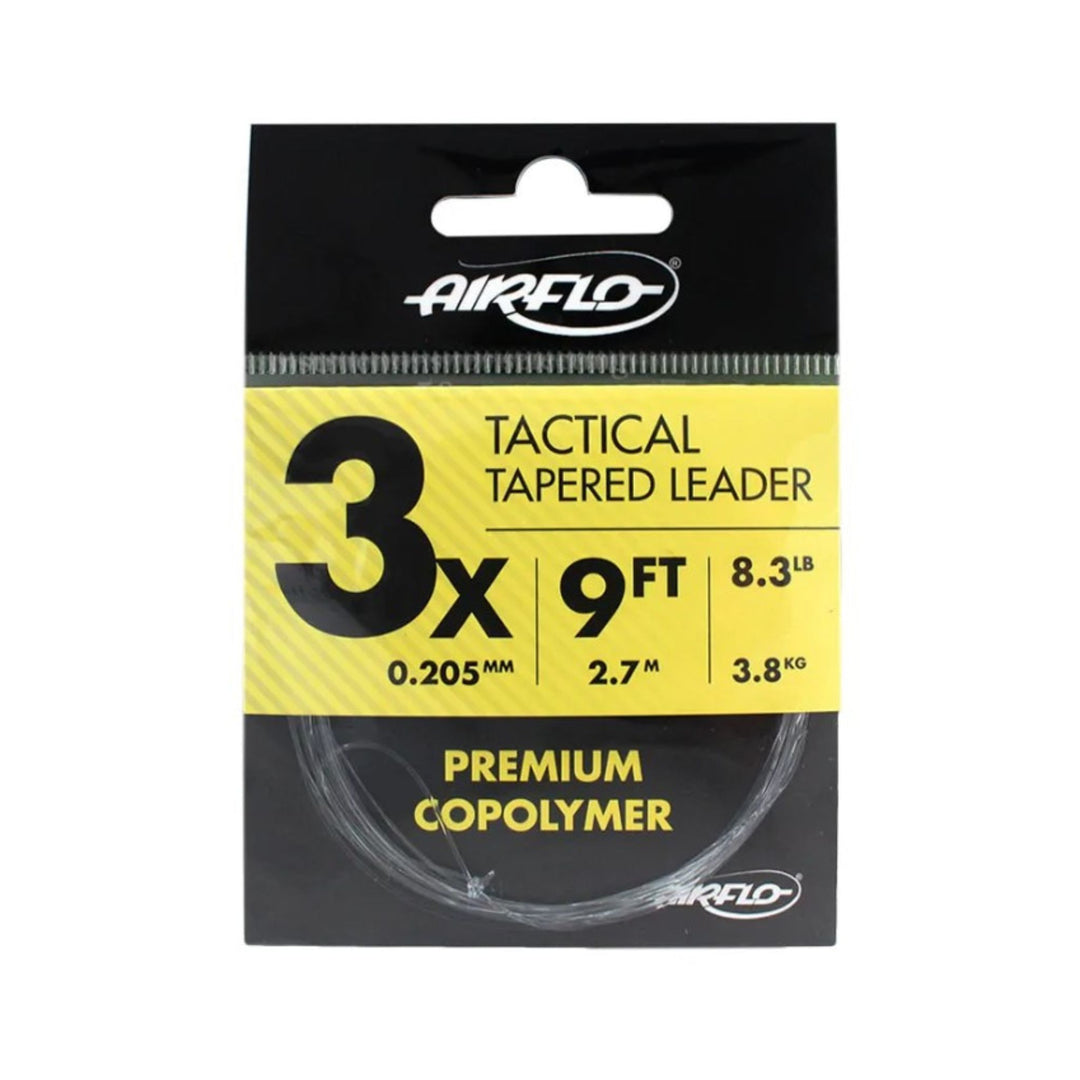 Airflo Tactical Tapered Leader 3X 9FT 8.3LB