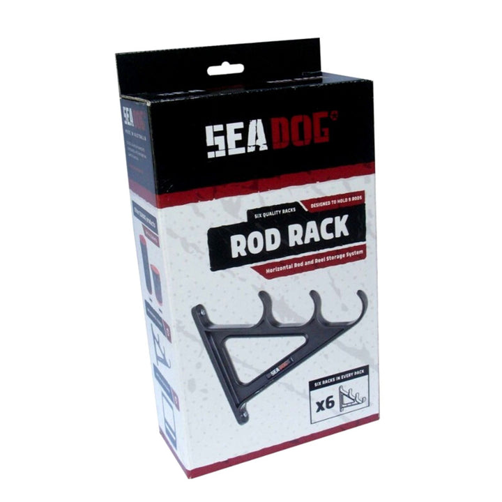 Sea Dog Horiz Rod Rack 6 Pack