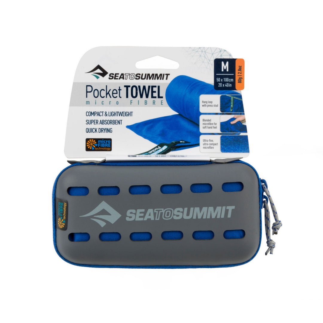 Sea to Summit Pocket Towel M Cobalt