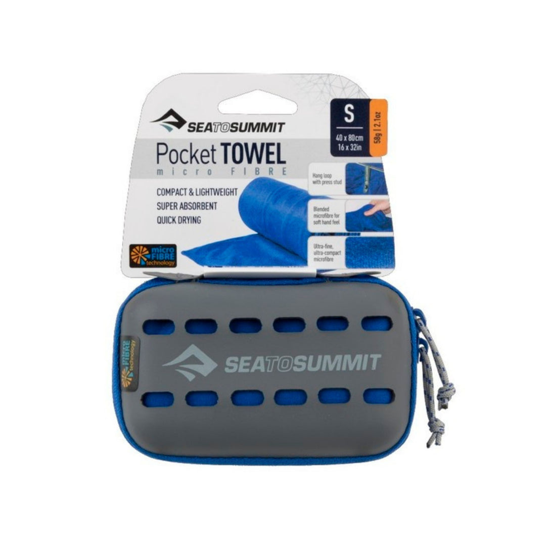 Sea to Summit Pocket Towel S Cobalt
