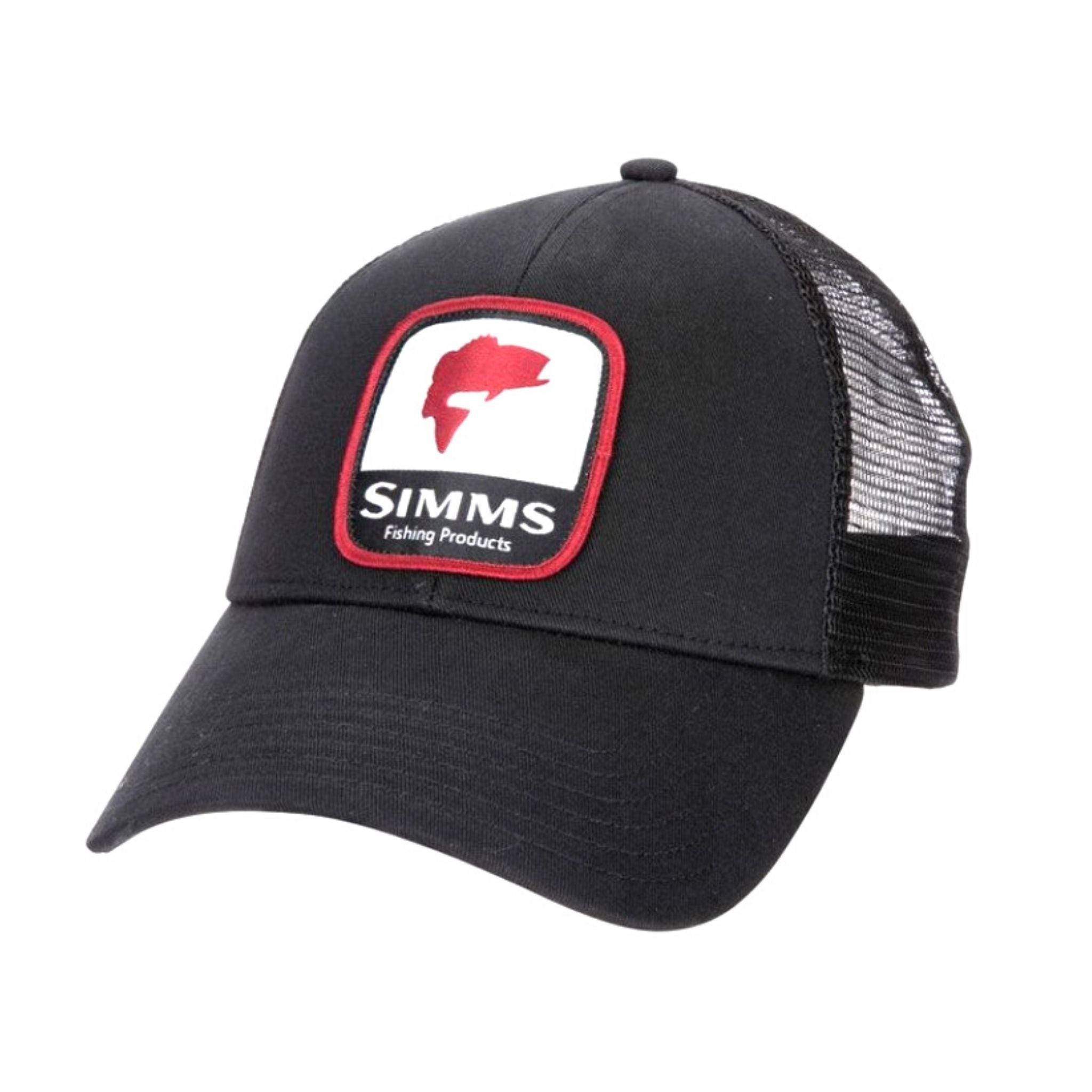 Simms Bass Patch Trucker Cap - Black – Boss Outdoor