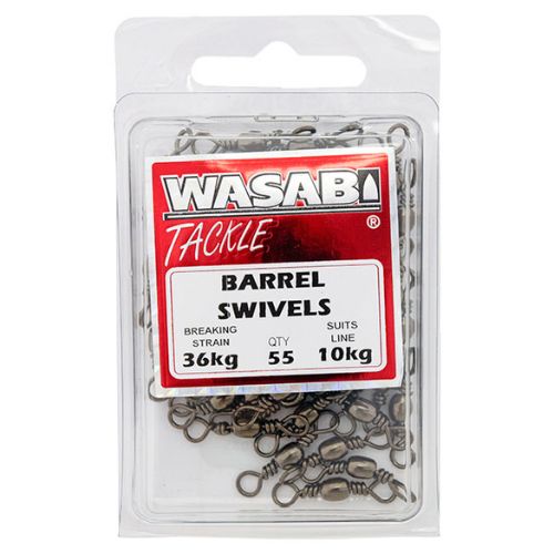 Wasabi-Tackle-Barrell-Swivels-Size-10kg