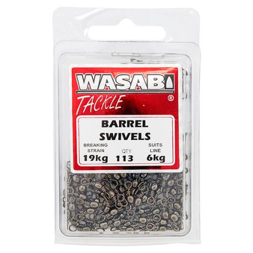 Wasabi-Tackle-Barrell-Swivels-Size-6kg
