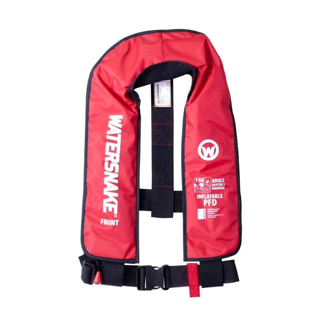 Watersnake Inflatable Pfd Level 150 Red Manual