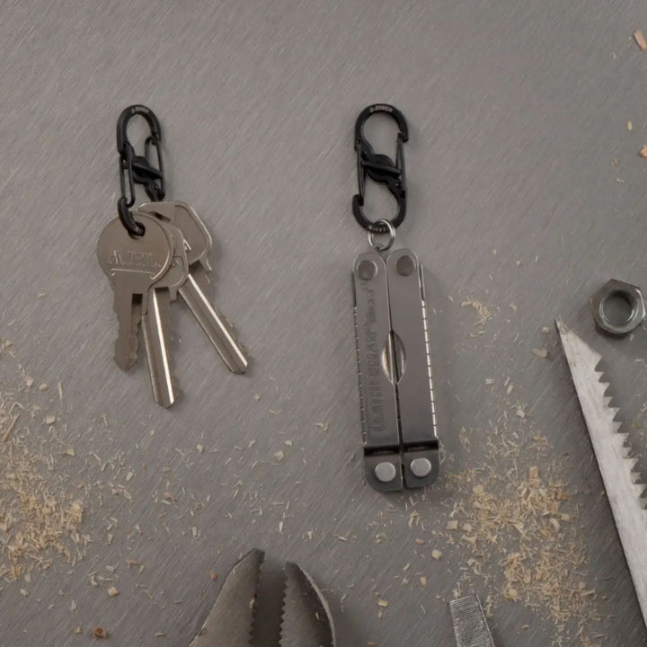 Nite Ize Microlock Steel S Biner 2 Pack