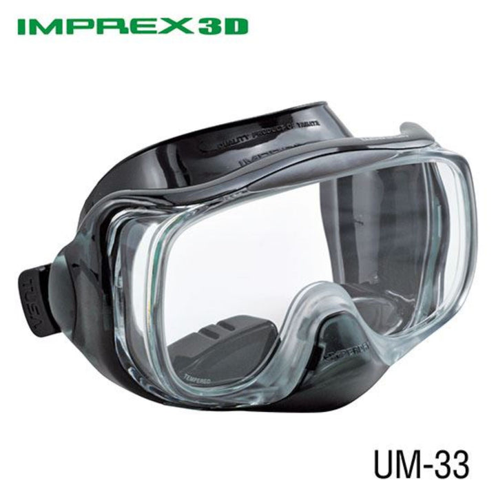 Tusa Imprex 3D Dry Pro Adult Mask and Snorkel